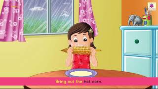 Monsoon Song  Animated English Rhymes For Kids  Periwinkle [upl. by Neb]