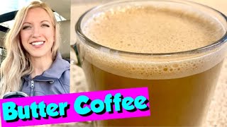 Delicious Butter Coffee Keto Coffee in a Nutribullet ☕️ [upl. by Rratsal497]