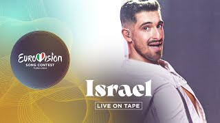 Michael Ben David  IM  Israel 🇮🇱  Live On Tape  Eurovision 2022 [upl. by Aztin]