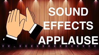 Clapping Sound Effects  Applause  Audience  Crowd Sound Effect [upl. by Ahseele]