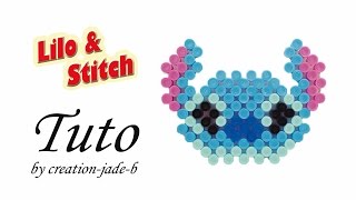 Tuto Perles à repasser Hama  Lilo amp Stitch [upl. by Iaw]