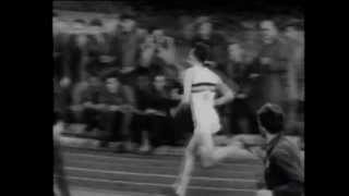 First Four Minute MileHQRoger Bannister1954 [upl. by Sanders]