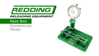 Redding Slant Bed Concentricity Gauge [upl. by Ailic]