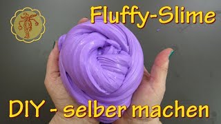 Slime FluffySlime Grundrezept  selber machen  DIY [upl. by Synn175]