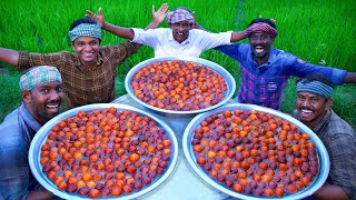 BREAD GULAB JAMUN  Making Gulab Jamun using Bread  Indian Dessert Recipes Cooking in Village [upl. by Ailedroc]