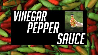 VINEGAR PEPPER SAUCE  Simple Recipe [upl. by Llezniuq597]