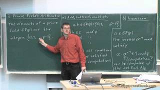 Lecture 7 Introduction to Galois Fields for the AES by Christof Paar [upl. by Neahs771]