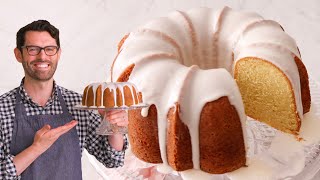 Easy Vanilla Bundt Cake Recipe [upl. by Cyrillus]