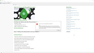 Cannot connect to the MongoDB at localhost27017 [upl. by Candy446]