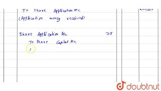 AB Ltd invited applications for 100000 Equity Shares of Rs 10 each payable [upl. by Assener366]