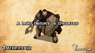 Pathfinder Lore  A brief History of Dwarves and the Five Kings Mountains [upl. by Isa]