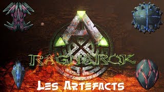 Ark Ragnarok  Tuto Emplacement Artefacts Location Artifact [upl. by Lauhsoj]