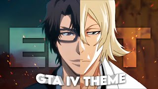 Aizen x Urahara  GTA IV Theme Edit [upl. by Ayian]