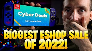 Nintendo Switch Cyber Sale is HERE Huge Eshop Deals [upl. by Wilhelmina871]