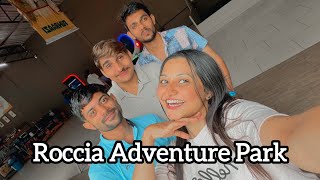 1st vlog Roccia Adventure Park [upl. by Iddet551]